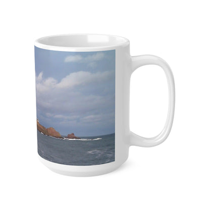 Coldingham Beach 1 Ceramic Coffee Cups, 11oz, 15oz