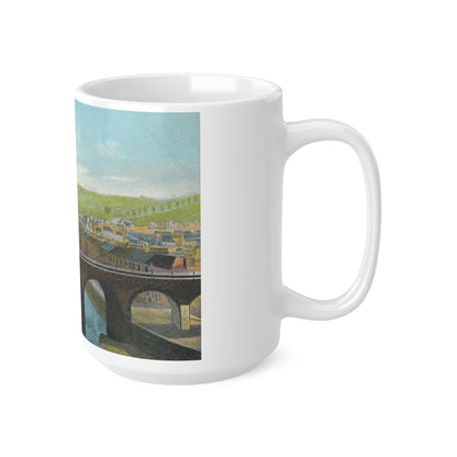 Hawick Railway Bridge Ceramic Coffee Cups, 11oz, 15oz