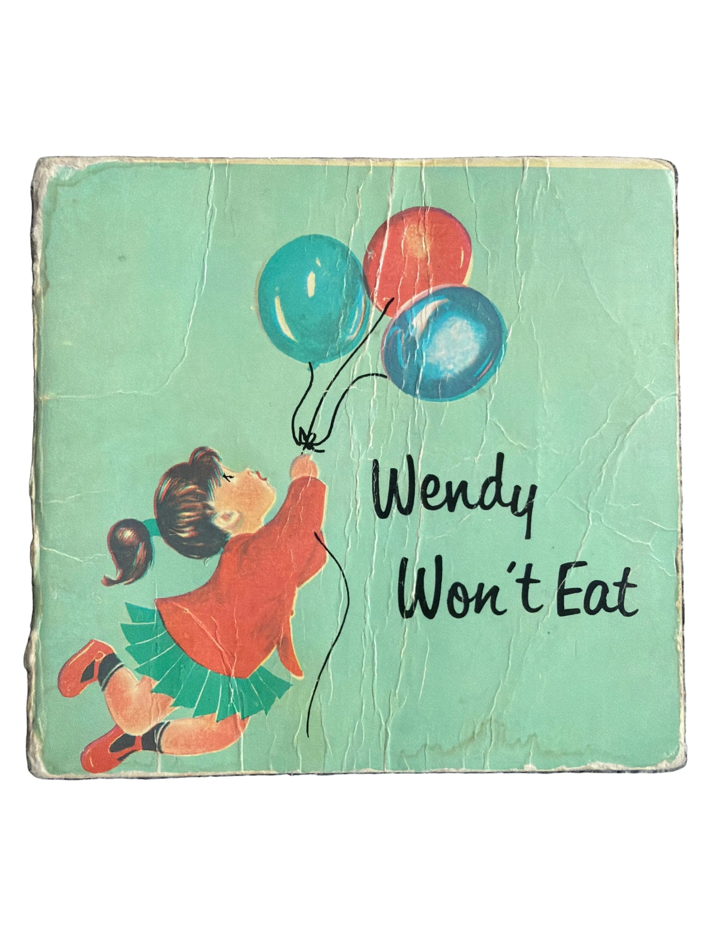 1963 Wendy Won’t Eat - Maggy Larissa (Nans Van Leeuwen illust) Golden Press New York
