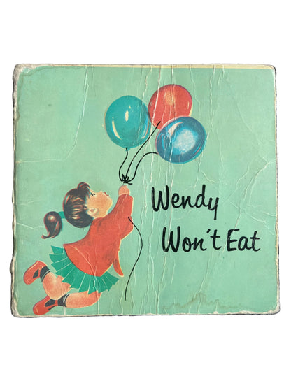 1963 Wendy Won’t Eat - Maggy Larissa (Nans Van Leeuwen illust) Golden Press New York