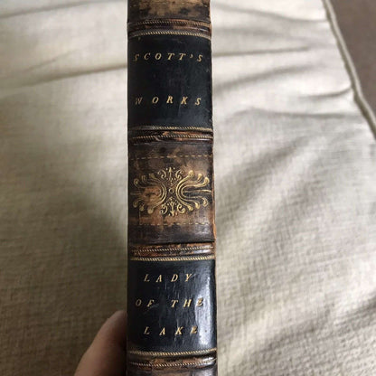 1810 The Lady Of The Lake - Walter Scott (Ballantyne & Co)leather Honeyburn Books (UK)