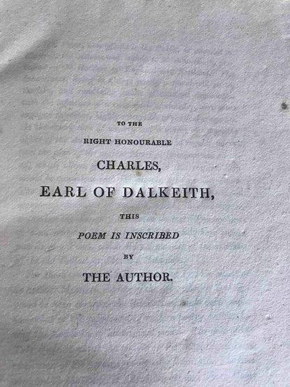 1812 The Lay Of The Last Minstrel by Walter Scott - Ballantyne & Co Edition - Honeyburn Books (UK)