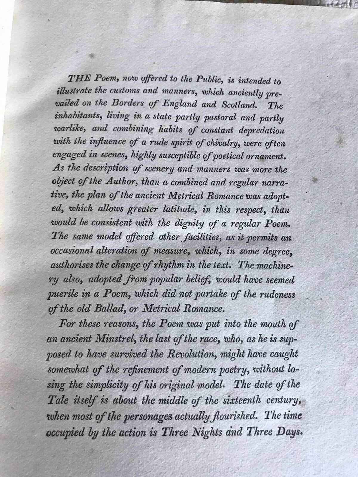 1812 The Lay Of The Last Minstrel by Walter Scott - Ballantyne & Co Edition - Honeyburn Books (UK)