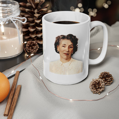 Enid Blyton Books Mug — "Love Enid Blyton Books" Ceramic Coffee Cup (11oz & 15oz) - Honeyburn Books (UK)