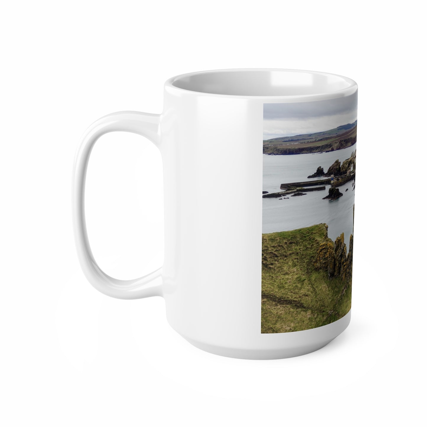 St.Abbs from the heugh Ceramic Coffee Cups, 11oz, 15oz