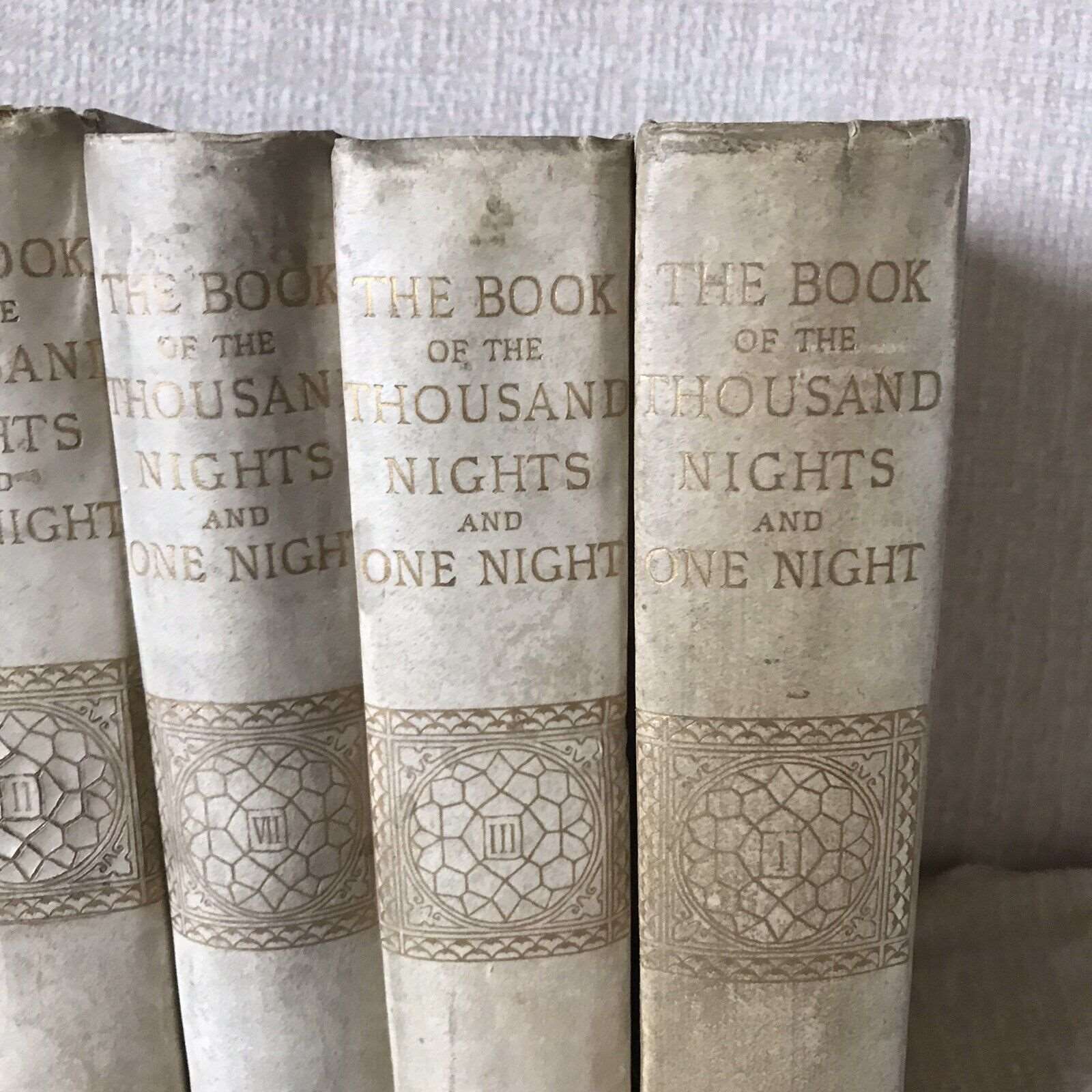 1884 The Book Of The Thousand Nights & One Night (9vols) John Payne Translated Honeyburn Books (UK)
