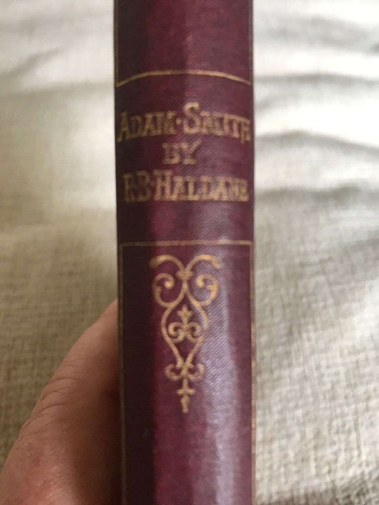 1887*1st* Life Of Adam Smith - R. B. Haldane (Walter Scott) Honeyburn Books (UK)
