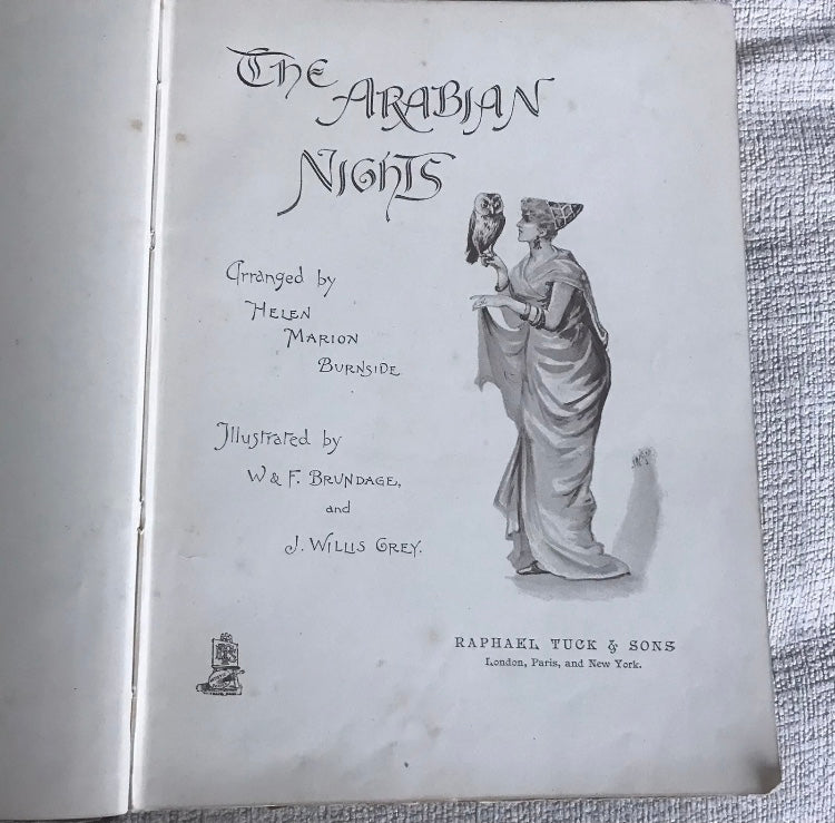 1892 Arranged by Helen Marion Burnside illustrated by W. & F. Brundage & J. Willis Grey (Raphael Tuck Published) Honeyburn Books (UK)