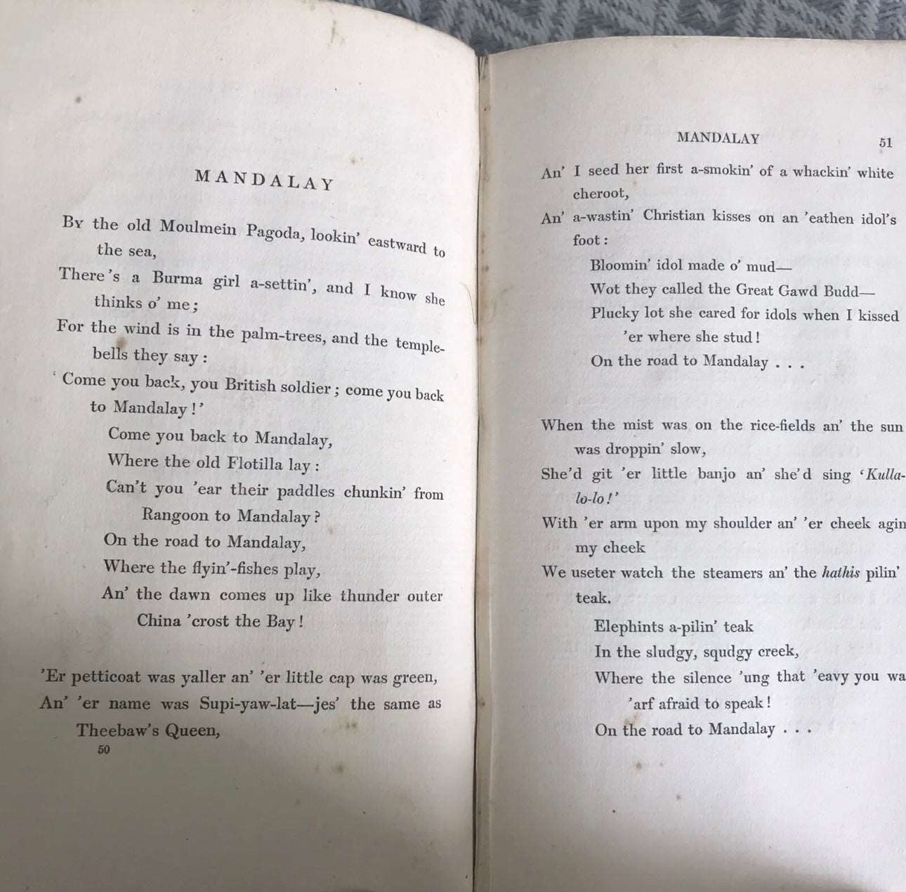1897 Barrack Room Ballads & Other Verses - Rudyard Kipling(Methuen) Honeyburn Books (UK)