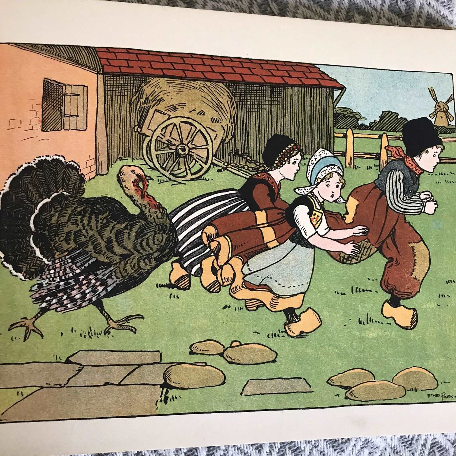 1909 Dutchie Doings - Walter Chapman (Ethel Parkinson Illust) Blackie & Son Honeyburn Books (UK)
