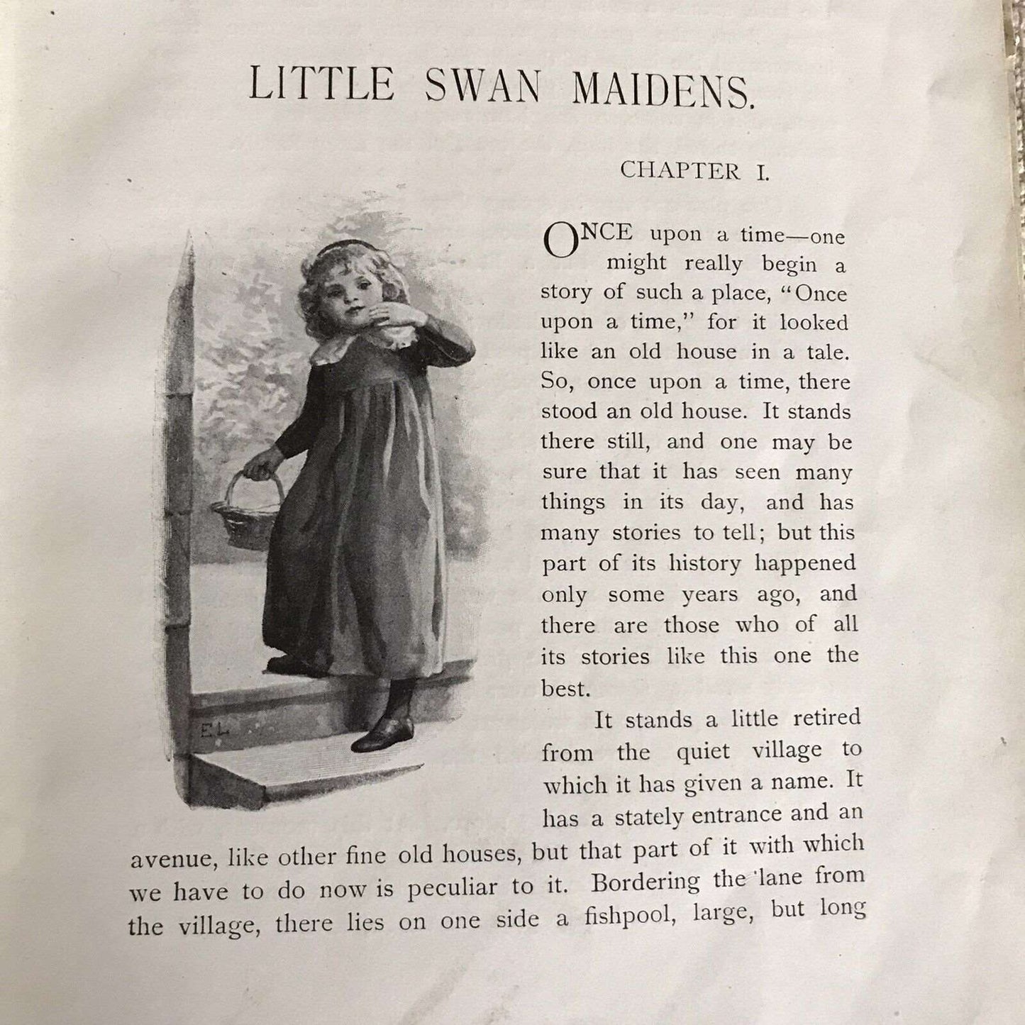 1925 Little Swan Maidens- Frances E. Crompton(Evelyn Lance) Nister Honeyburn Books (UK)