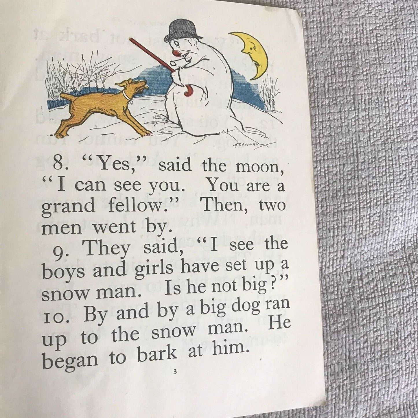 1927 Ring-O-Roses Series No 29 The Snowman Illust Hilda Cowham (Cassell & Co Ltd Honeyburn Books (UK)