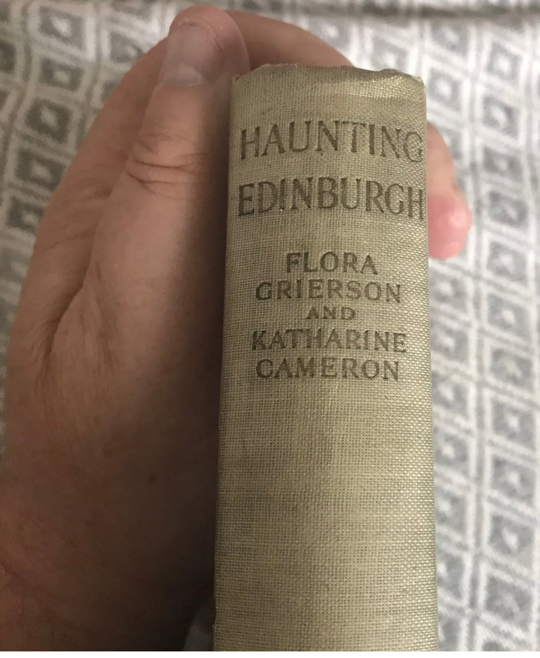 1929*1st* Haunting Edinburgh - Flora Grierson(Katharine Cameron Illust) Bodley Head Honeyburn Books (UK)