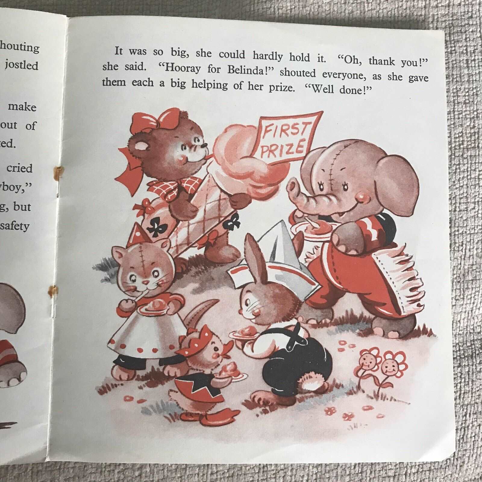 1933*Rare* The Toys’ Jolly Day(Chubby Book) Edit Mrs. Herbert Strang (OUP) Honeyburn Books (UK)