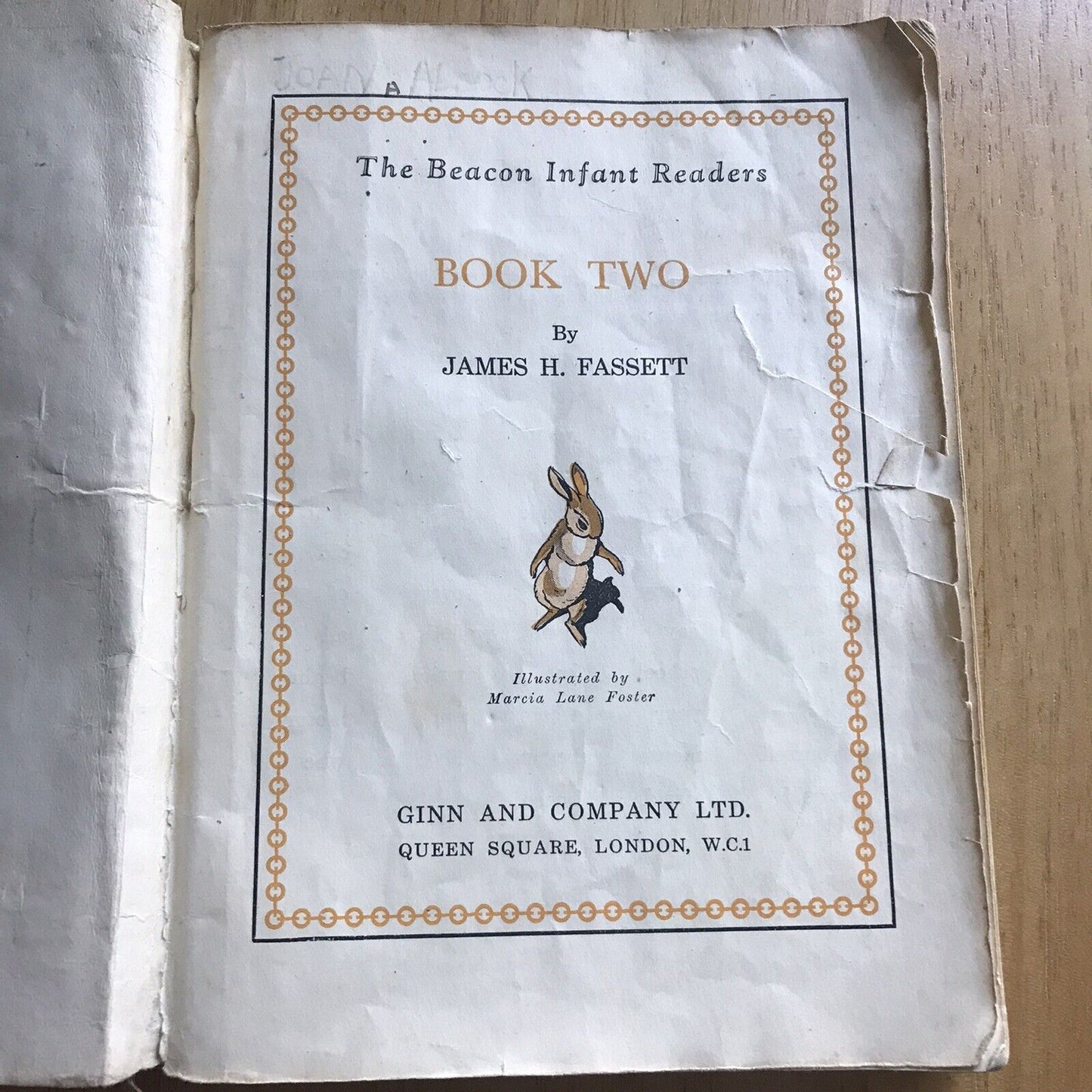 1936 Beacon Readers Book 2 - James H. Fassett(Marcia Lane Foster illust) Ginn & Honeyburn Books (UK)