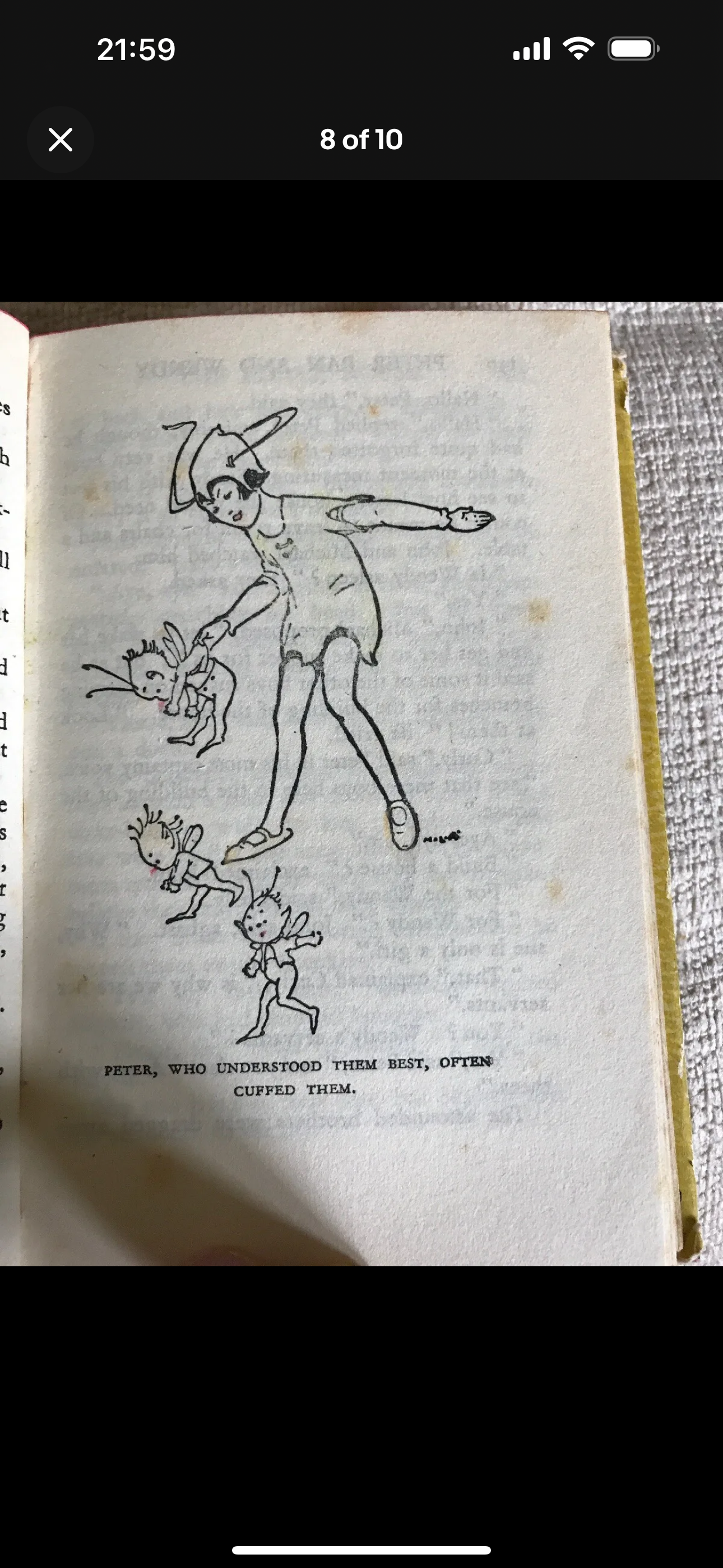 1936 J. M. Barrie’s Peter Pan & Wendy (H & S) Uniform Series Honeyburn Books (UK)