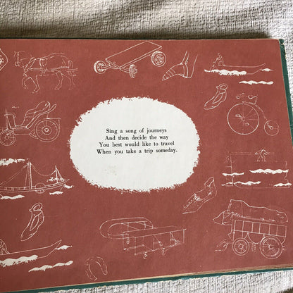 1937 Sing A Song Of Journeys - Pamela Bianco (illust Denise Mary)Grosset & Dunla Honeyburn Books (UK)