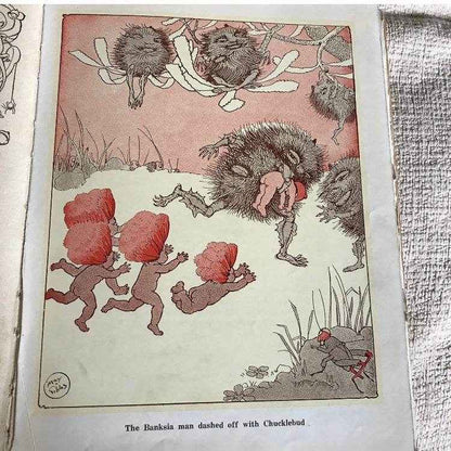 1937 May Gibbs Book - Chucklebud & Wunkydoo Their Strange Adventure by Angus & Robertson - Honeyburn Books (UK)