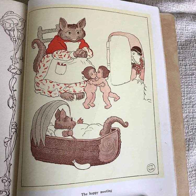 1937 May Gibbs Book - Chucklebud & Wunkydoo Their Strange Adventure by Angus & Robertson - Honeyburn Books (UK)