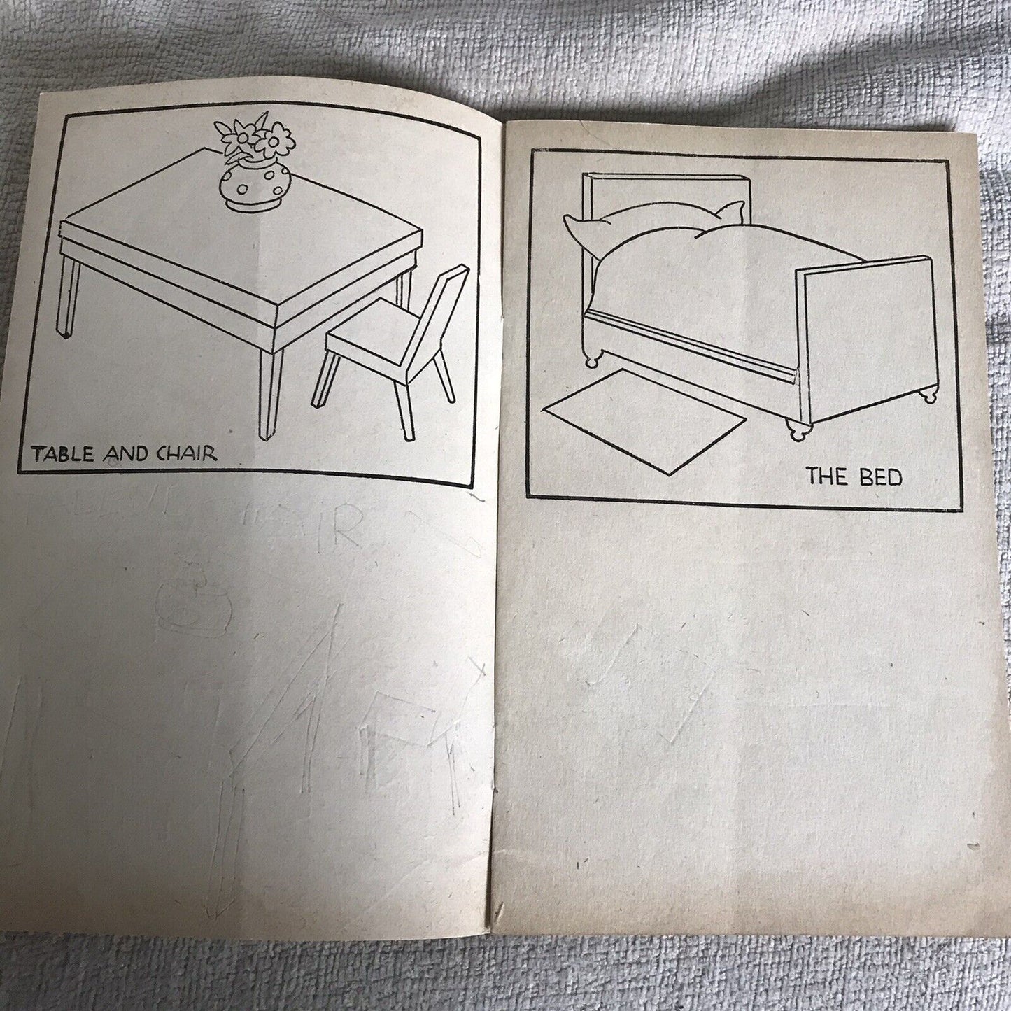 1940’s Home & Street Drawing Book (unused Most Parts) Honeyburn Books (UK)
