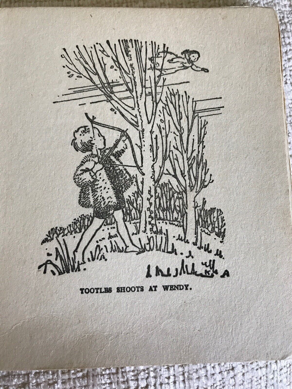 1941 The Nursery Peter Pan - Retold May Byron(illust Kathleen Atkins)Hodder Honeyburn Books (UK)