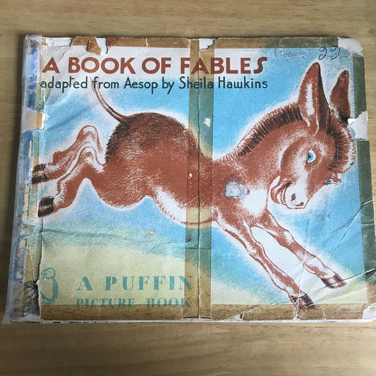 1942*1st* The Book Of Fables(Puffin Picture Book no22) Sheila Hawkins Honeyburn Books (UK)