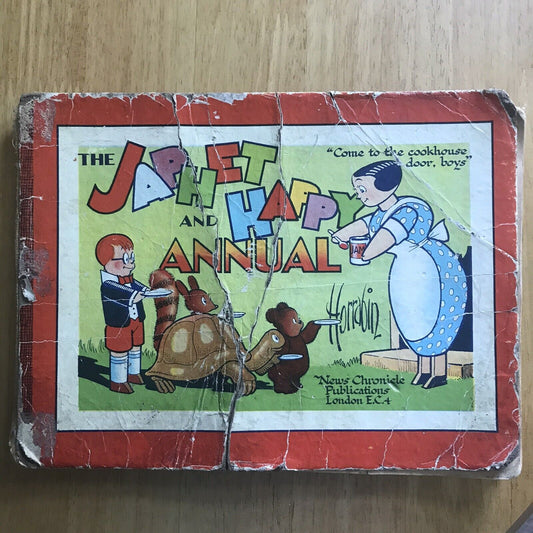 1942 Japhet & Happy Annual - J. F. Horrabin(News Chronicle) Honeyburn Books (UK)