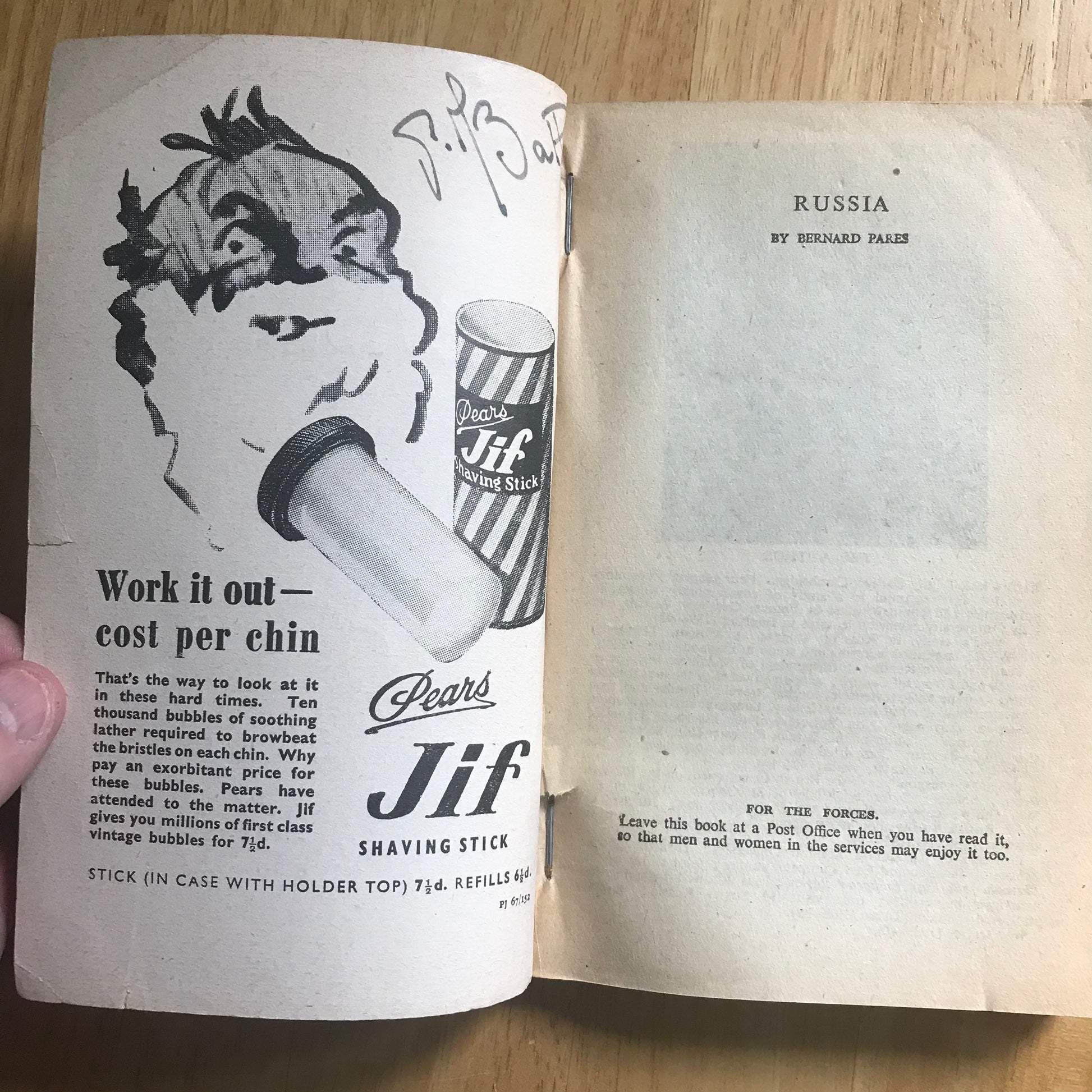 1942 Russia - Bernard Pares(Penguin) - Honeyburn Books (UK)