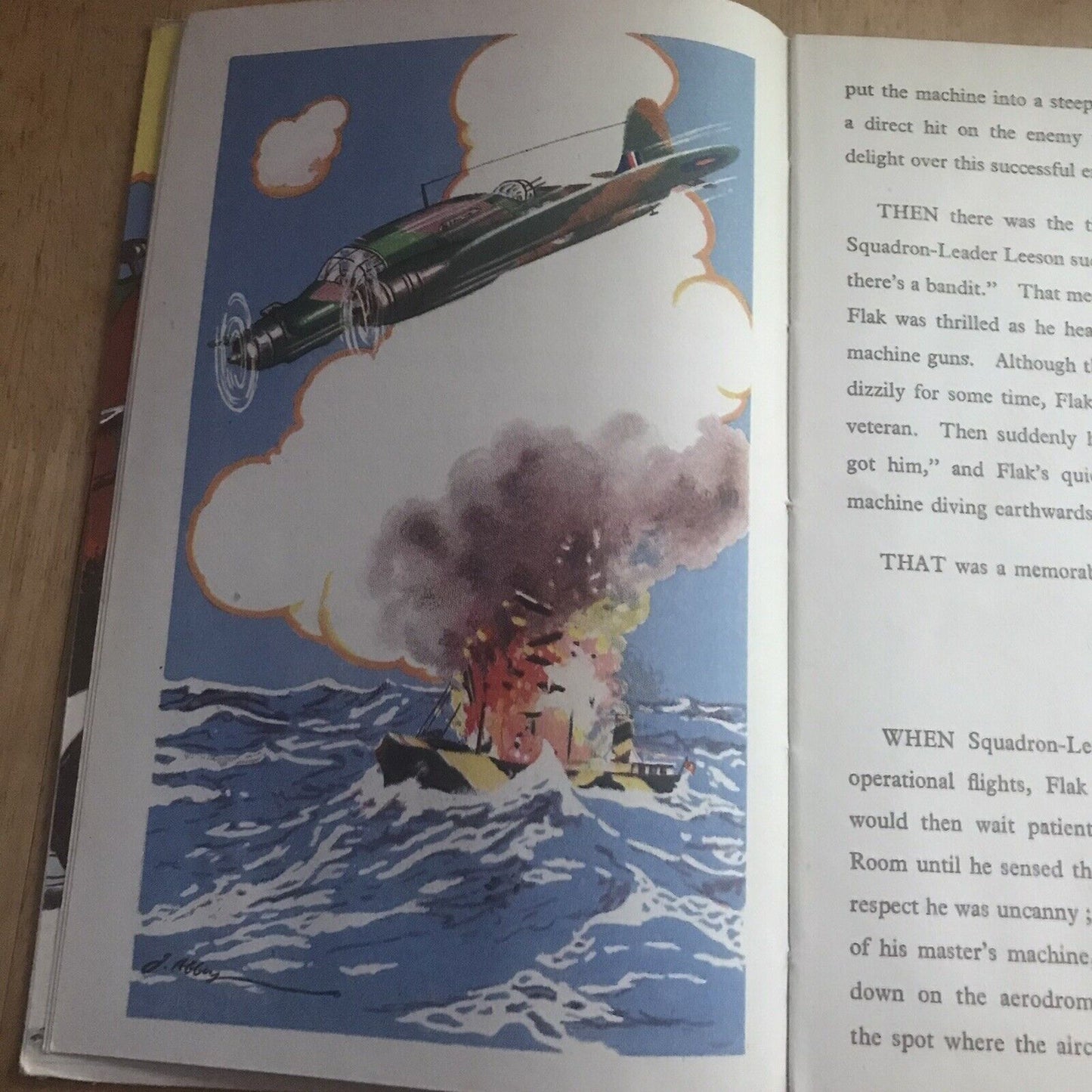 1943*1st* Flak: Canine War Hero - Shirley Goulden(J. Abbey Illustrator) WH Allen Honeyburn Books (UK)