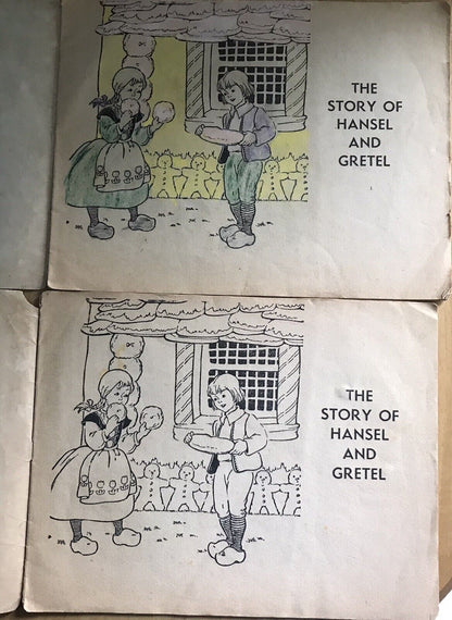 1943 2x The Jolly Chums Story Fun - James & Jonathan (Alderman Book) two copies Honeyburn Books (UK)