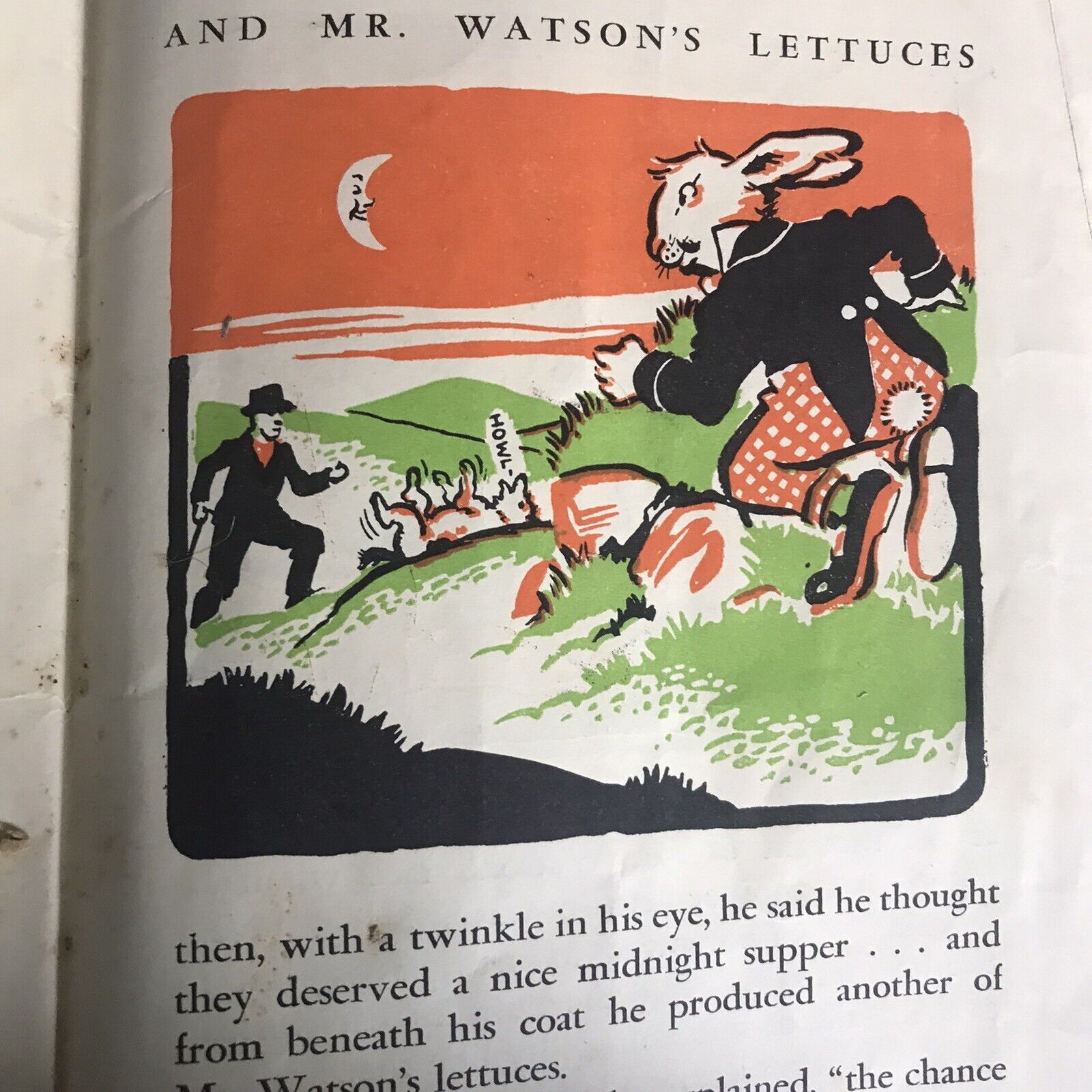 1944 Papa Whiskers & Mr. Watson’s Lettuces - Crystal Barry(Mary Smith Illust) Pi Honeyburn Books (UK)