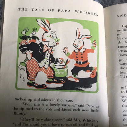 1944 Papa Whiskers & Mr. Watson’s Lettuces - Crystal Barry(Mary Smith Illust) Pi Honeyburn Books (UK)