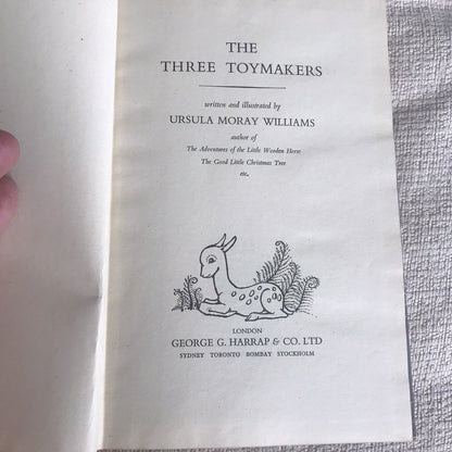 1945*1st* The Three Toymakers - Ursula Moray Williams (Harrap) Honeyburn Books (UK)