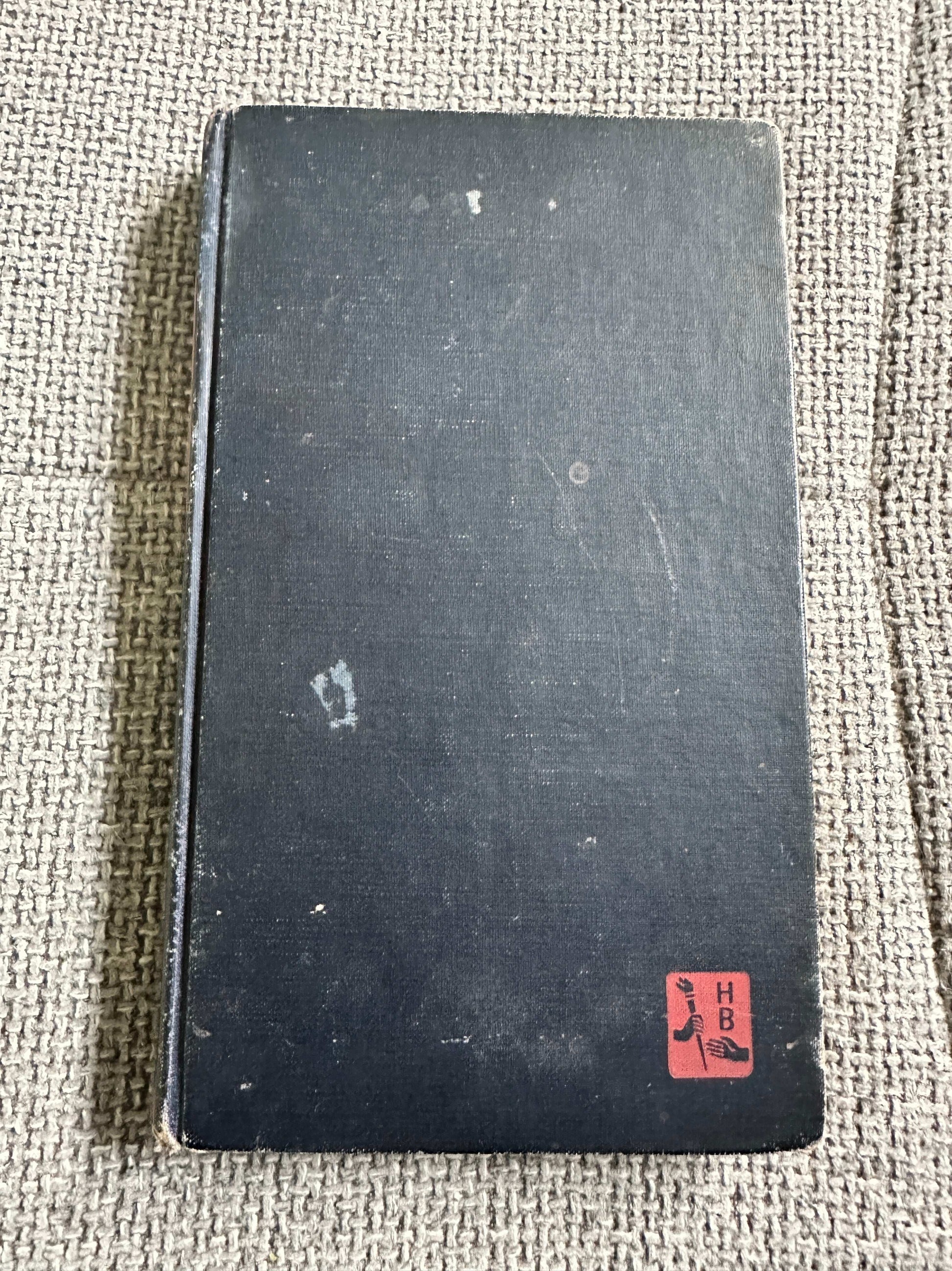 1945 Black Boy first edition hardcover book with a plain black cover and minimal wear