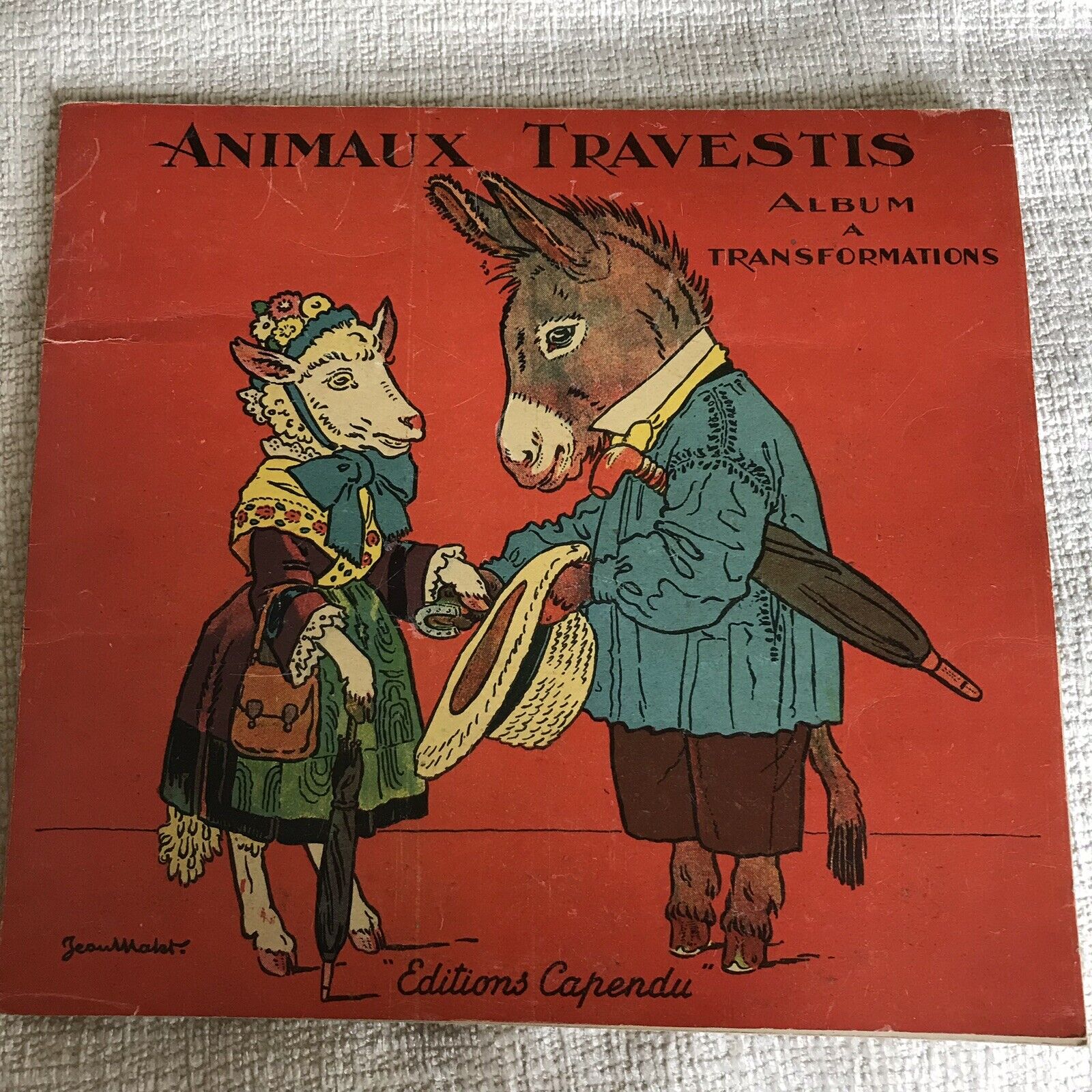 1947*1st* Animaux Travestis (Jean Matet) Moveable Pictures Honeyburn Books (UK)