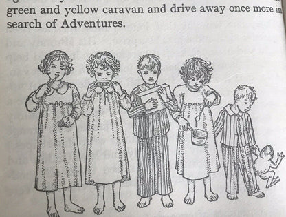 1947 The Caravan Children - Lucy W. Bellhouse (Barbara Moray Williams Illust) Honeyburn Books (UK)