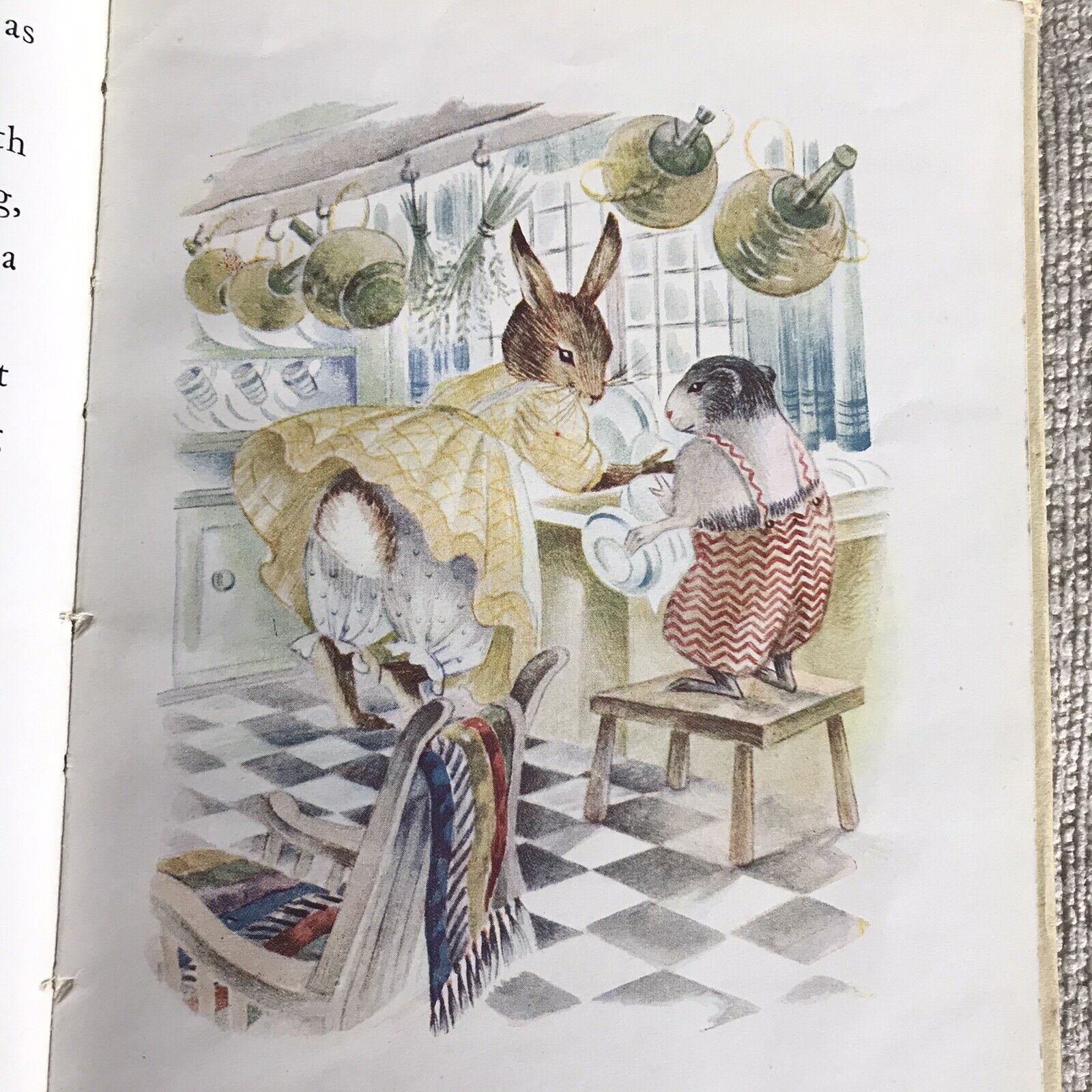 1948*1st* Roma Rabbit’s Picnic - Dorothy Richards(Elsie Thomas Illust) Faber & F Honeyburn Books (UK)