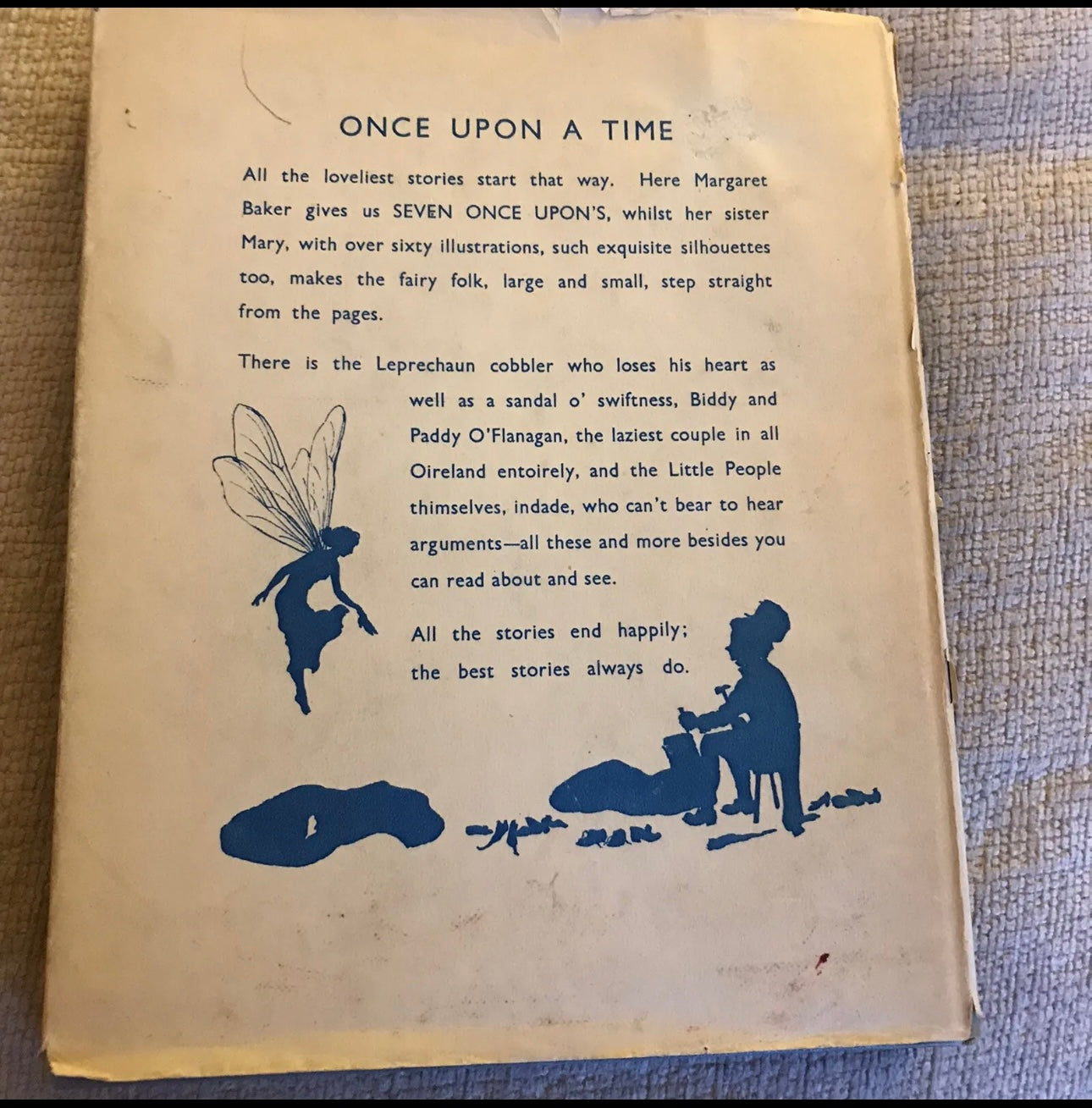 1948*1st* Seven Times Once Upon A Time - Margaret & Mary Baker(Carwal Publications Honeyburn Books (UK)