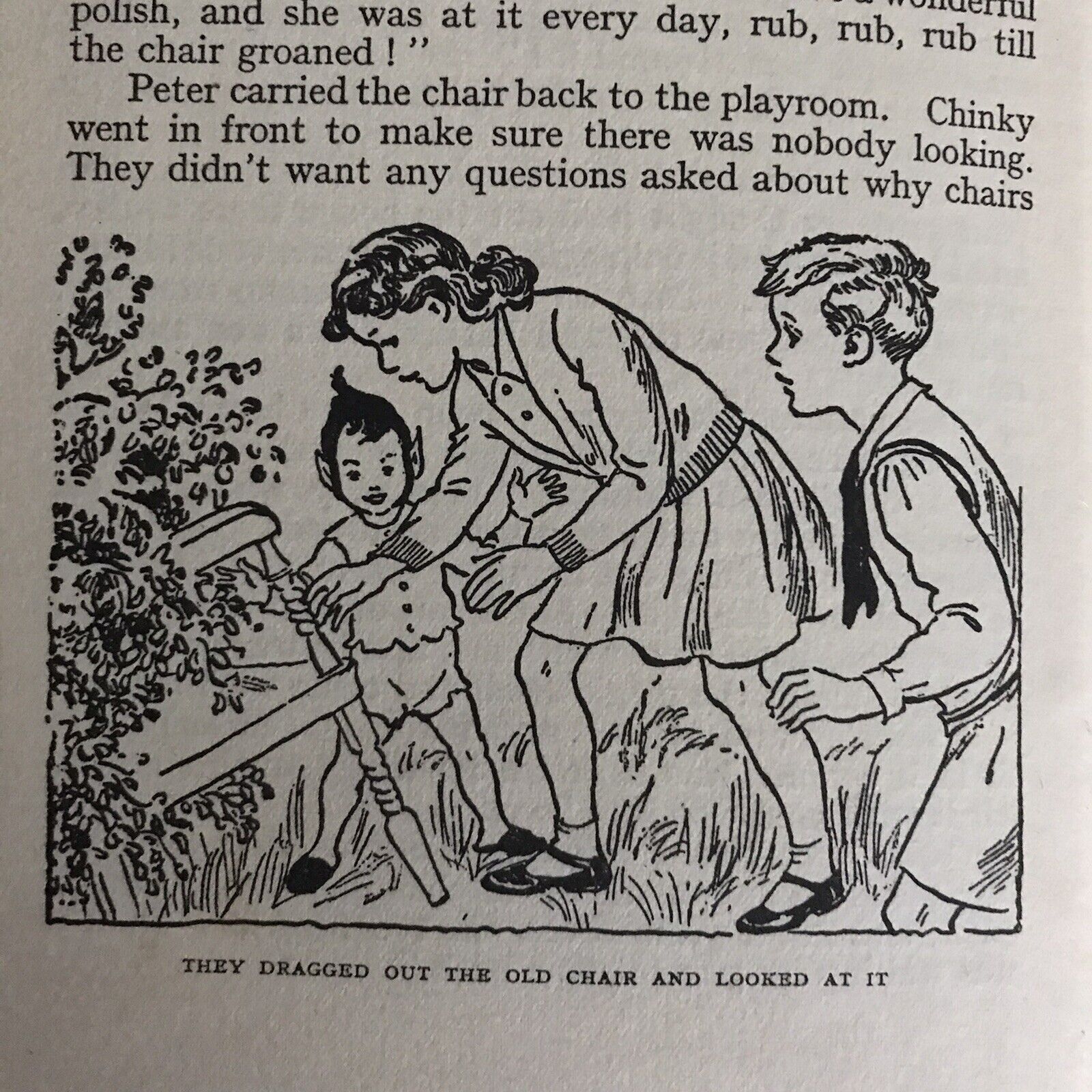1950*1st* The Wishing Chair Again - Enid Blyton (Hilda McGavin Illust) Newnes Honeyburn Books (UK)