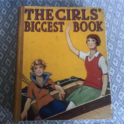 1950’s The Girls Biggest Book(Collins Cleartype) various authors & illustrators Honeyburn Books (UK)