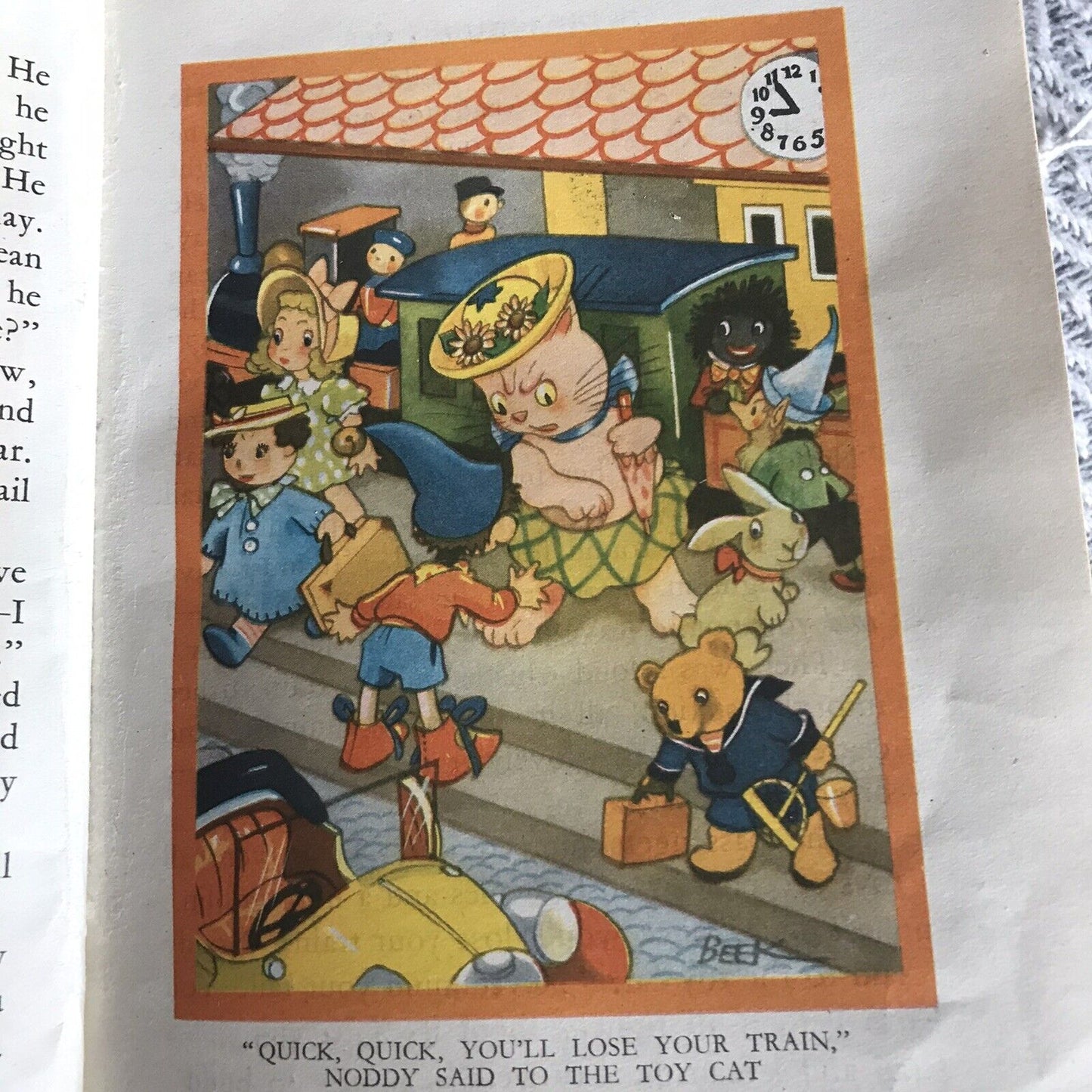 1951*1st* Noddy & His Car (Book 3) - Enid Blyton (Beek Illust) Sampson Low Marst Honeyburn Books (UK)