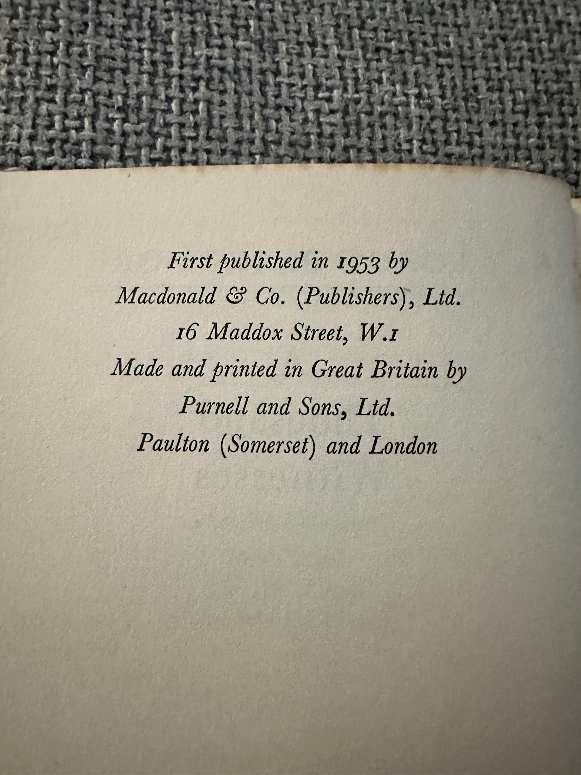 1953 A Thousand Witnesses first edition publication details with publisher information