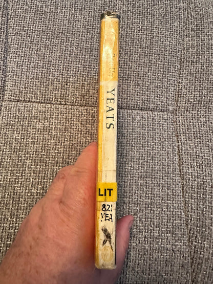 Spine of the 1963 Yeats biography book by Honeyburn Books with visible title and cataloging details