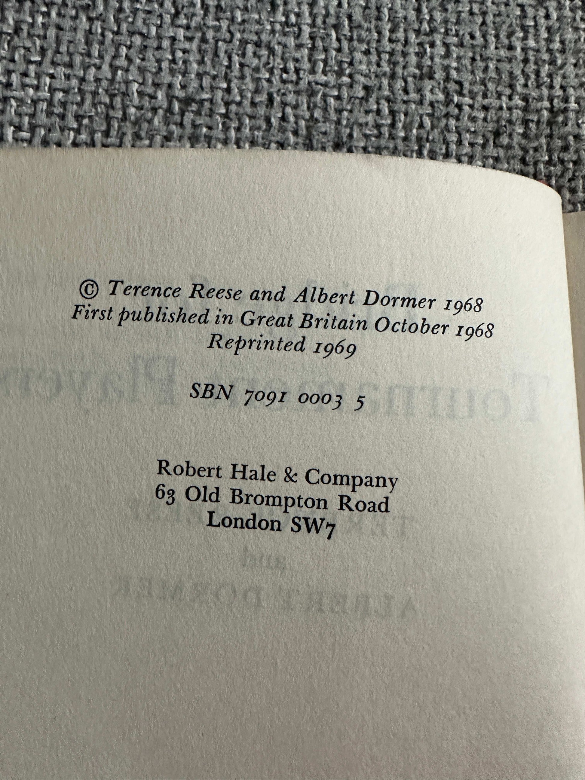 1969 Bridge For Tournament Players book interior page featuring publication details and author names