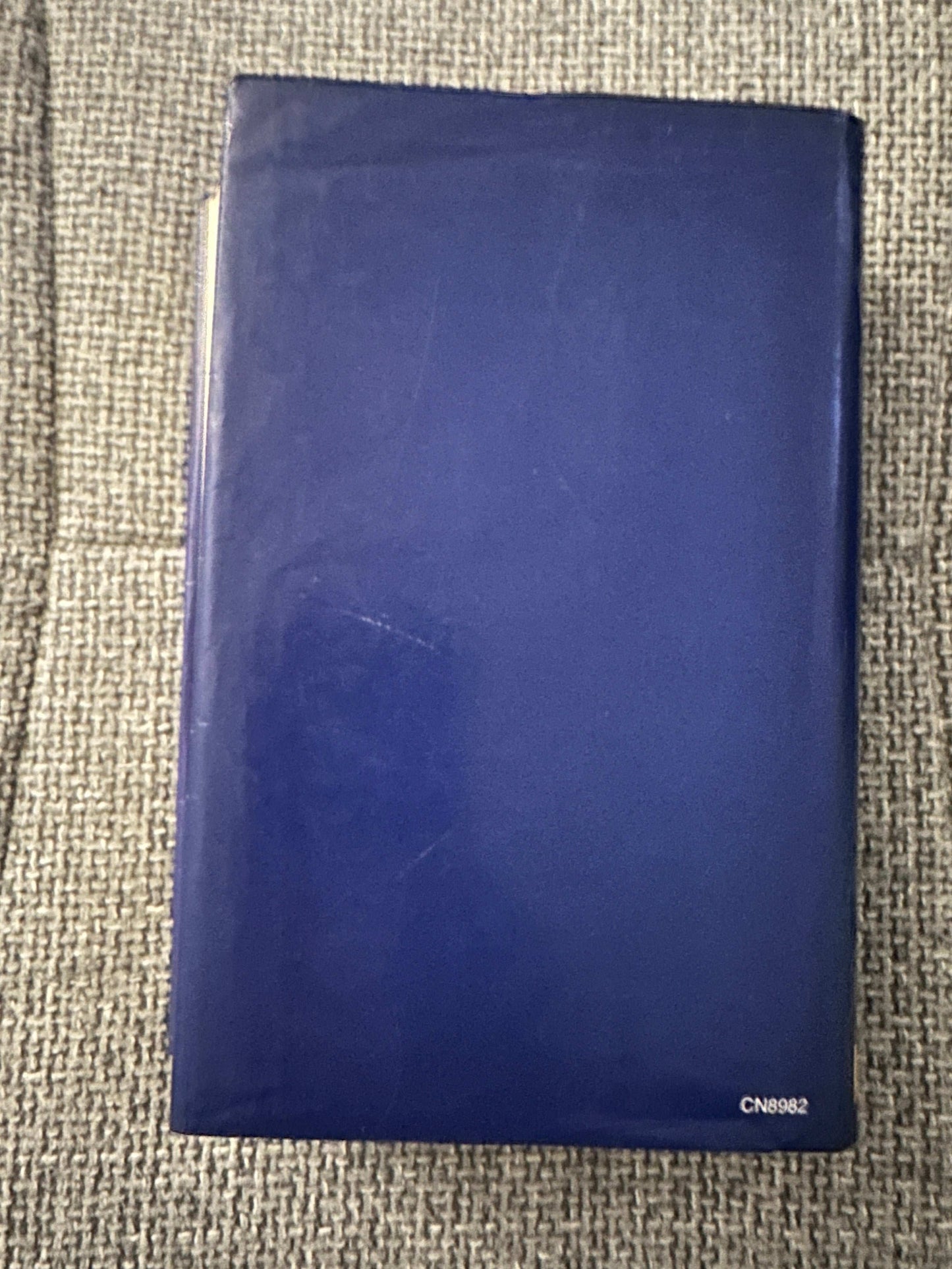 1990 Poirot omnibus Guild Publishing hardcover book with a smooth blue cover