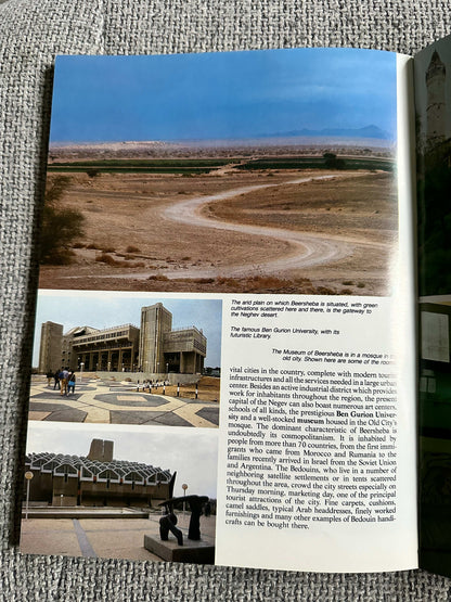 1992 Israel travel book featuring scenic views and cultural landmarks of the country