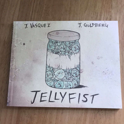 *1st*Jellyfist by Jhonen Vasquez & Jenny Goldberg(Paperback, 2007) SLG Publishin Honeyburn Books (UK)