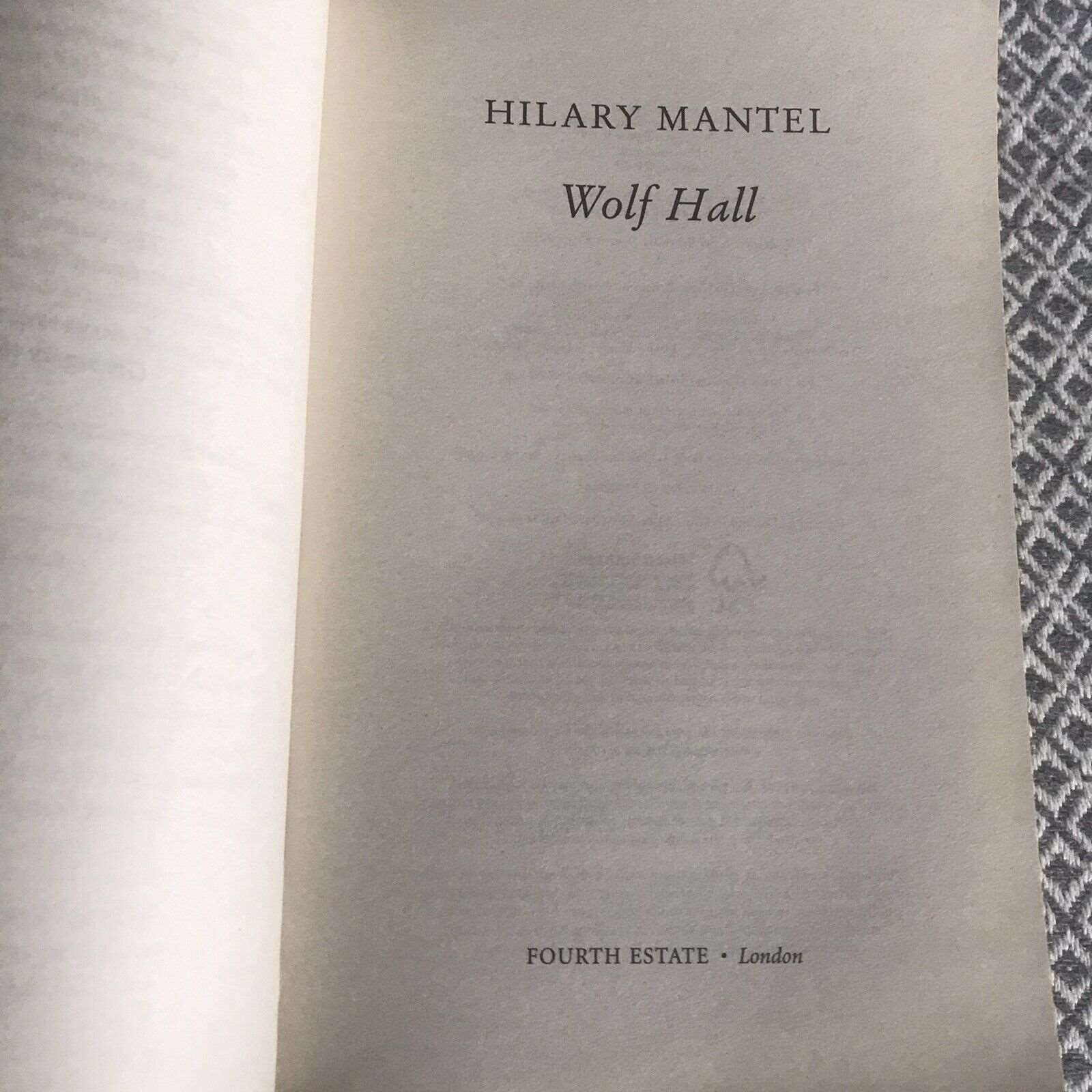 *1st*Wolf Hall: Winner of the Man Booker Prize (The Wolf Hall Trilogy) by Hilary Honeyburn Books (UK)