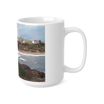 Coldingham Beach 2 Ceramic Coffee Cups, 11oz, 15oz