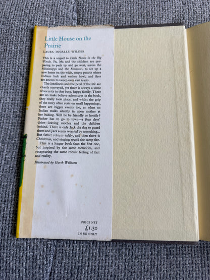 1974 Little House On The Prairie - Laura Ingalls Wilder (Garth Williams illust) Methuen Children’s Books
